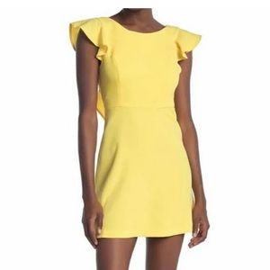 BCBGeneration Ruffle Sleeve Mini Dress, 2